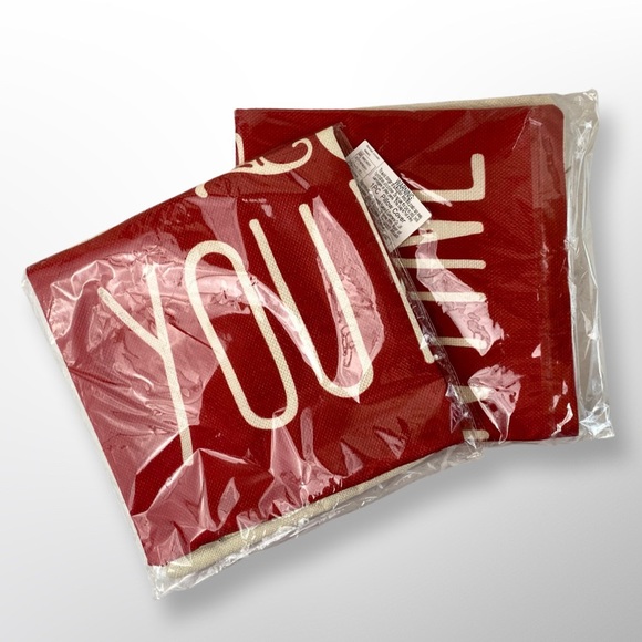 Valentine’s Decorative Throw Pillowcases I Love You More & Happy Valentine 2 Pcs - Picture 9 of 17